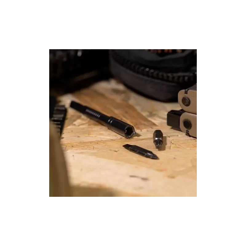 Extensão de mira LEATHERMAN de 1/4", ajuste de mira e suporte de ponta Extensão de mira LEATHERMAN de 1/4", ajuste de mira e suporte de ponta