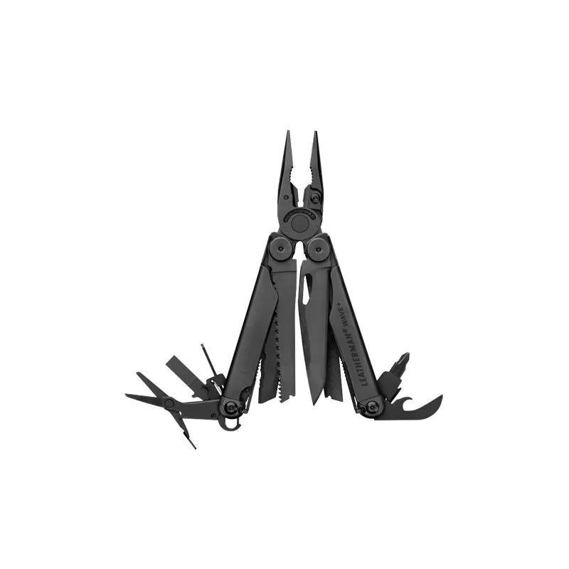 LEATHERMAN WAVE+ - Preto, bainha MOLLE, caixa de papelão LEATHERMAN WAVE+ - Preto, bainha MOLLE, caixa de papelão