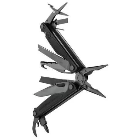 LEATHERMAN CHARGE+ - Preto, bainha MOLLE, caixa de papelão