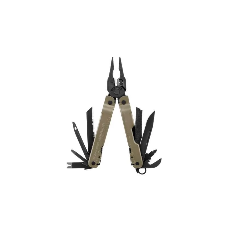 LEATHERMAN Super Tool 300M cor coiote, bainha Molle, caixa de papelão LEATHERMAN Super Tool 300M cor coiote, bainha Molle, caixa de papelão