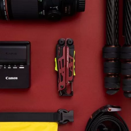 LEATHERMAN Signal, marrom, bainha de nylon, caixa de papelão