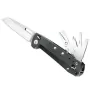 LEATHERMAN K4 color gris oscuro, filo liso, sin funda, caja cartón