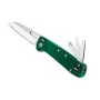 LEATHERMAN K2 color verde, filo liso, sin funda, caja cartón