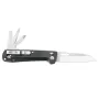 LEATHERMAN K2 color gris oscuro, filo liso, sin funda, caja cartón