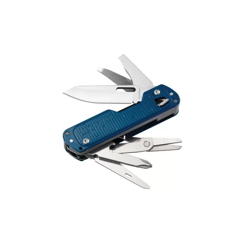LEATHERMAN T4 azul, sem capa, caixa de papelão LEATHERMAN T4 azul, sem capa, caixa de papelão