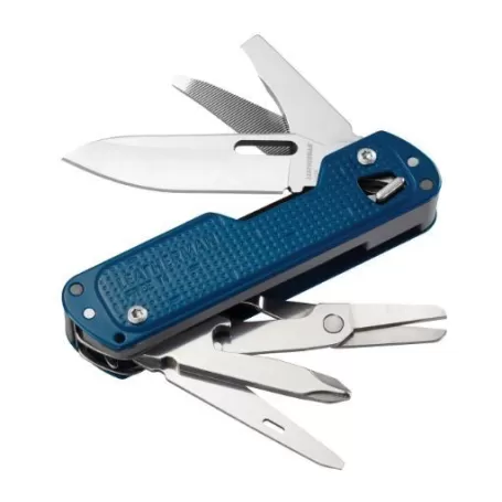 LEATHERMAN T4 azul, sem capa, caixa de papelão LEATHERMAN T4 azul, sem capa, caixa de papelão
