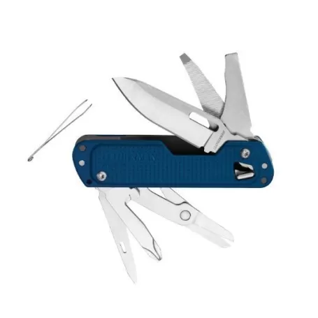 LEATHERMAN T4 azul, sem capa, caixa de papelão