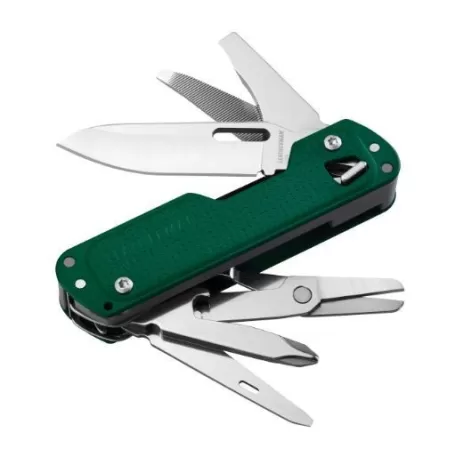 LEATHERMAN T4 verde, sem capa, caixa de papelão LEATHERMAN T4 verde, sem capa, caixa de papelão