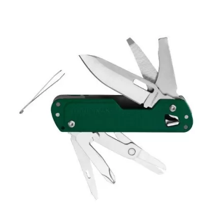 LEATHERMAN T4 verde, sem capa, caixa de papelão