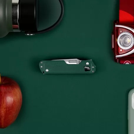 LEATHERMAN T4 verde, sem capa, caixa de papelão