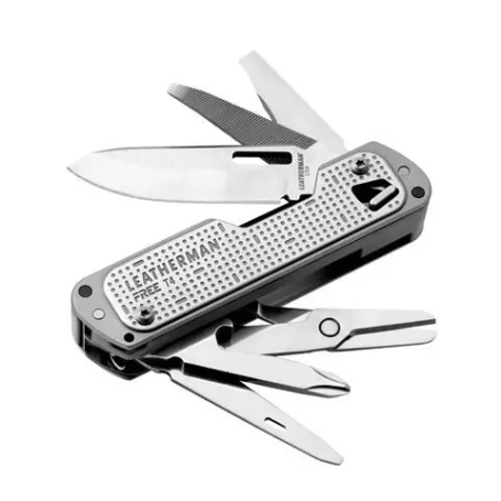 LEATHERMAN T4 prata, sem bainha, caixa de papelão LEATHERMAN T4 prata, sem bainha, caixa de papelão