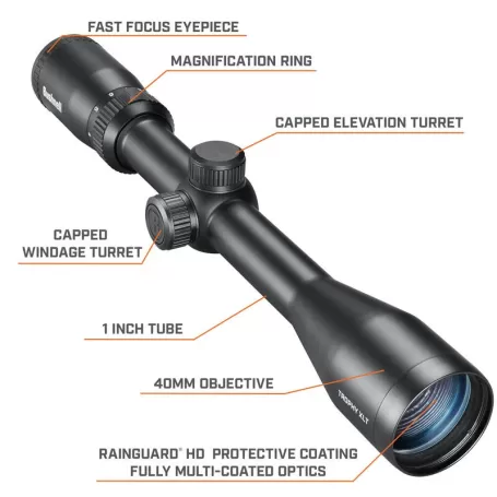 Visor BUSHNELL TROPHY XLT 4-12x40 DOA-QBR