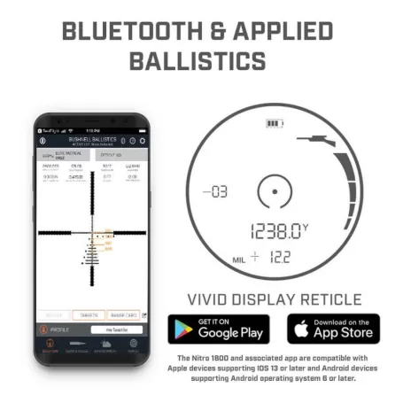 Telêmetro BUSHNELL NITRO 1800 6x24