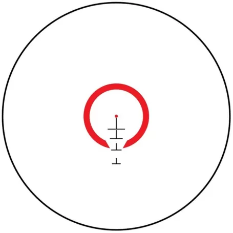 Mira iluminada BUSHNELL AR 1-8x24 SFP BTR-1