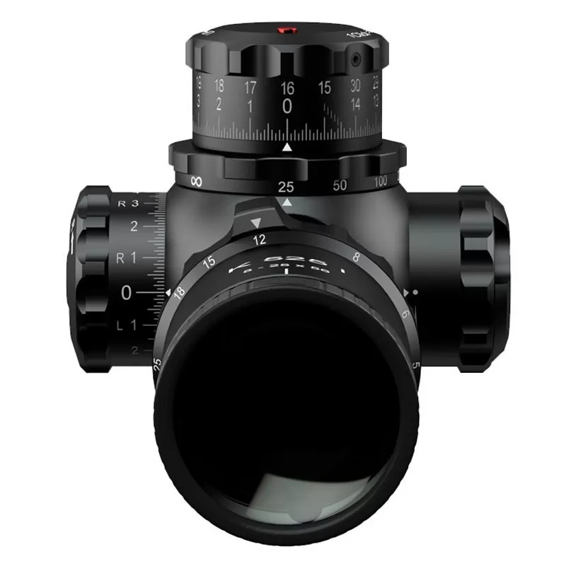 Luneta KAHLES K525i - 5-25x56 CCW SKMR4 com direita