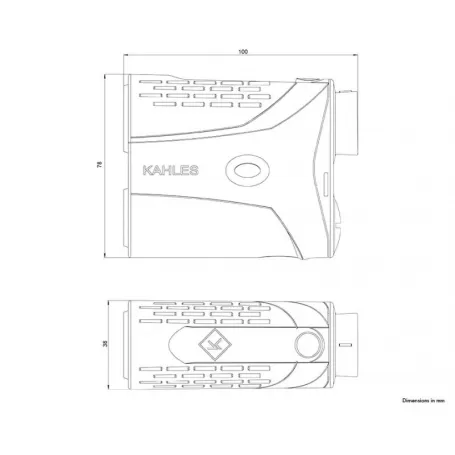 Telêmetro KAHLES HELIA RF-M 7x25