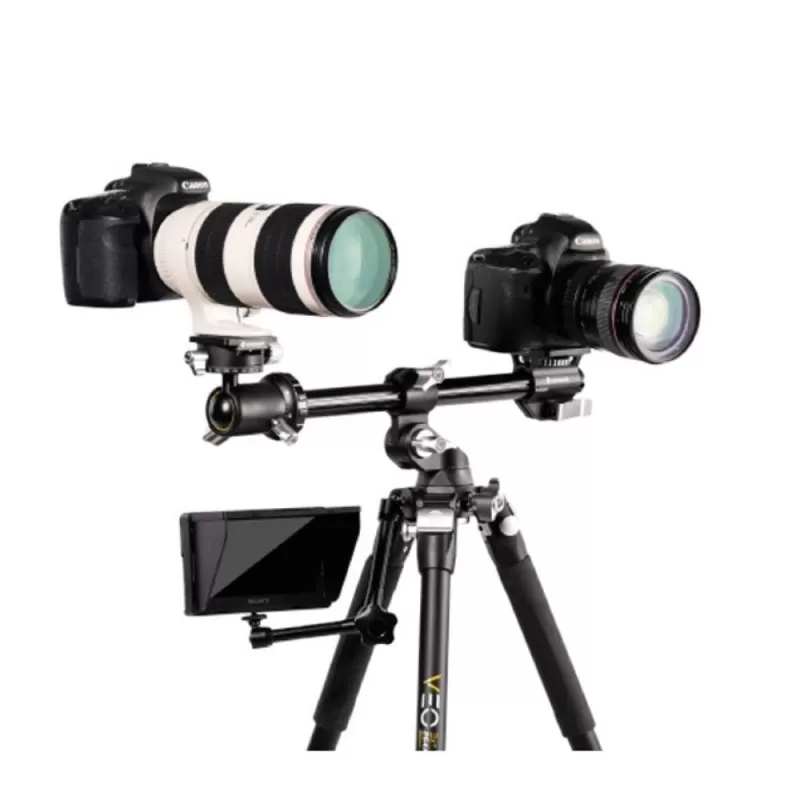 cabeça esférica de eixo duplo