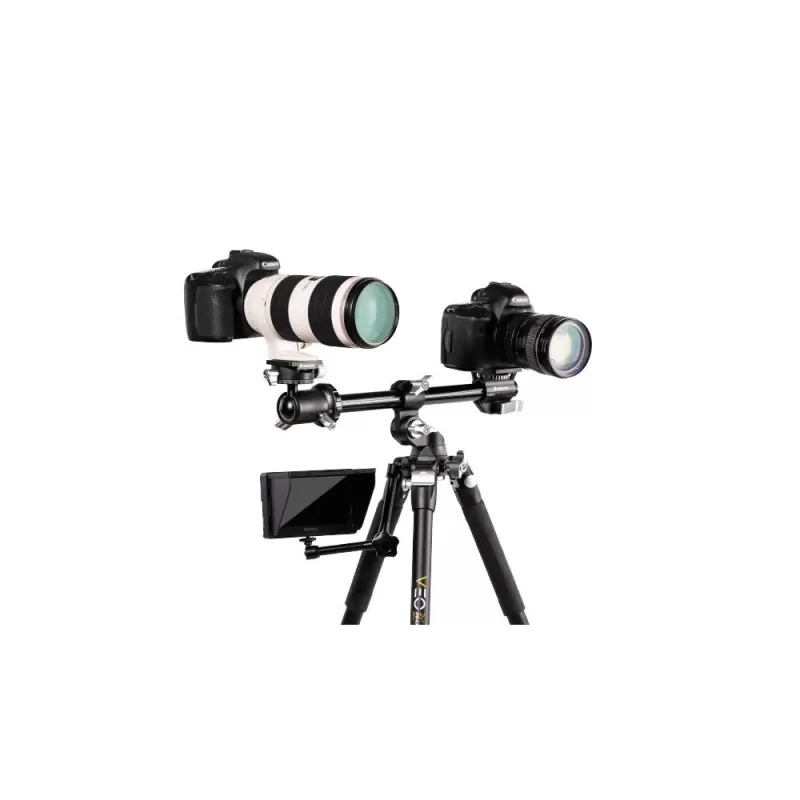 cabeça esférica de eixo duplo