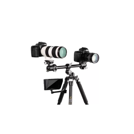 cabeça esférica de eixo duplo