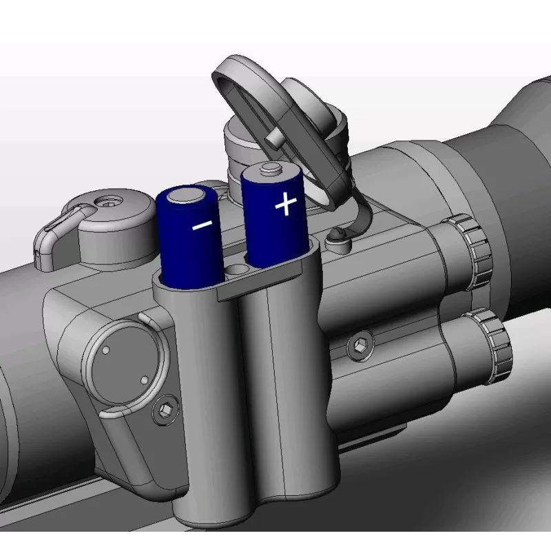 DEDAL D-480-100 (4x) GEN. 2+ Mira de visão noturna,
