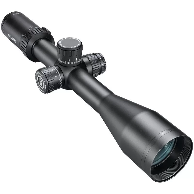 Mira telescópica BUSHNELL MATCH PRO 6-24x50 com foco lateral e iluminação MIL FFP. Mira telescópica BUSHNELL MATCH PRO 6-24x50 com foco lateral e iluminação MIL FFP.