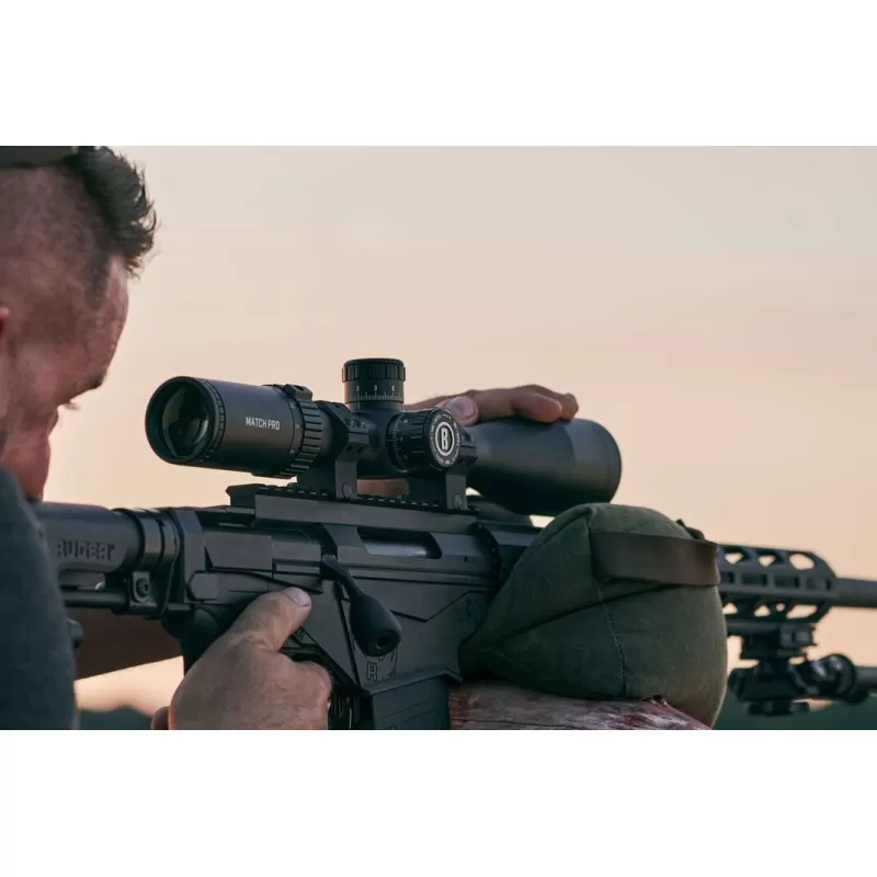 Mira telescópica BUSHNELL MATCH PRO 6-24x50 com foco lateral e iluminação MIL FFP. - Miras telescópicas BUSHNELL