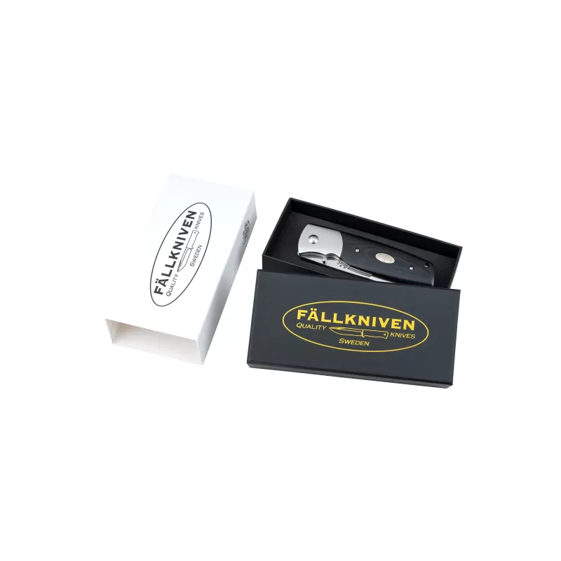 Fallkniven PXLbm - 3G • MICARTA PRETA • Clipe