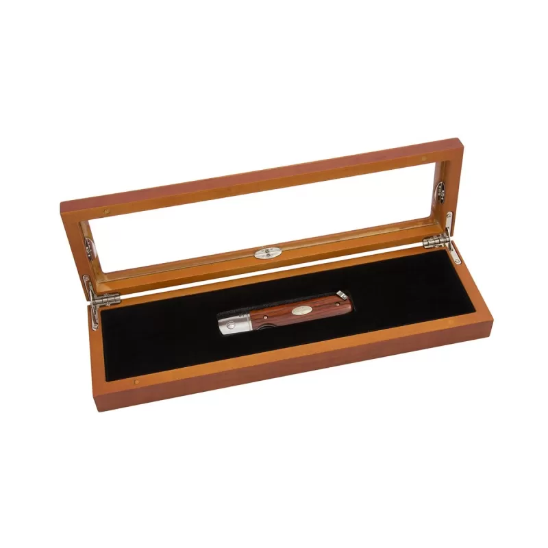 Fallkniven GPbm - CosLam • BOLSO DE CAVALHEIROS • MICARTA Preto • E. Madeira