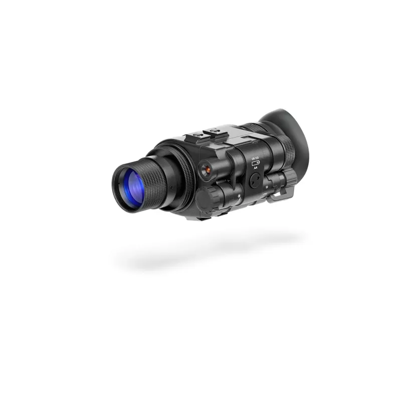 Monóculo de visão noturna DEDAL D-370 Gen. 2+ e 3ª geração. Pode ser acoplado a um visor diurno. Monóculo de visão noturna DEDAL D-370 Gen. 2+ e 3ª geração. Pode ser acoplado a um visor diurno.