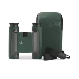 CL POCKET 8X25 verde con funda verde acolchada