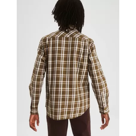 Camisa marrom Aigle Shaporam