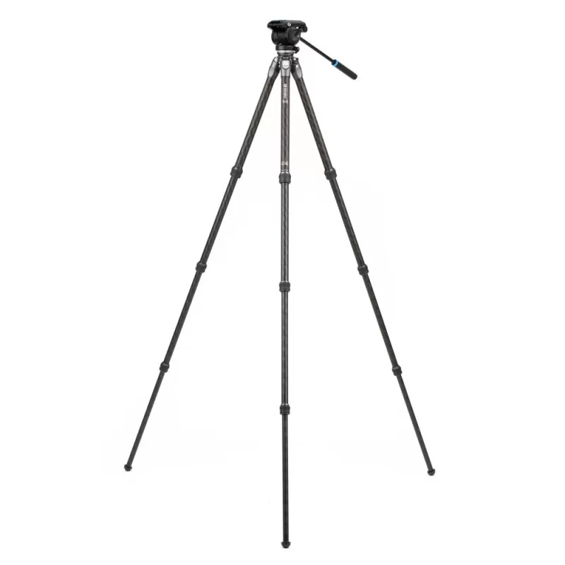 TRIPÉ BENRO TORTOISE 24CLV DE CARBONO + BOLA S4PRO + ESPIGÕES