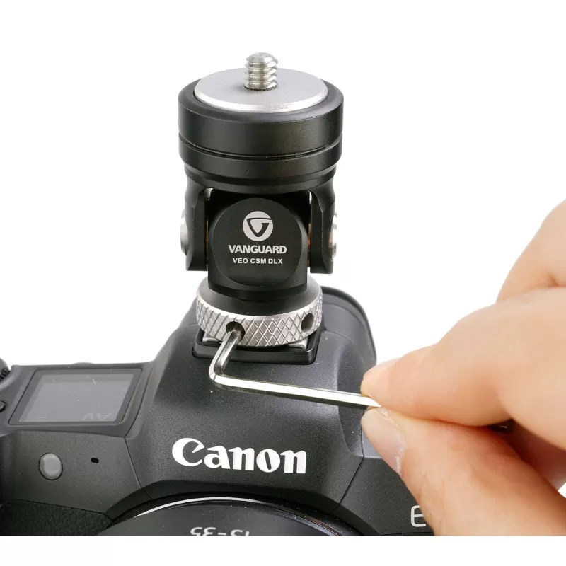 Vanguard VEO CSM DLX - Suporte de sapata fria articulada para acessórios