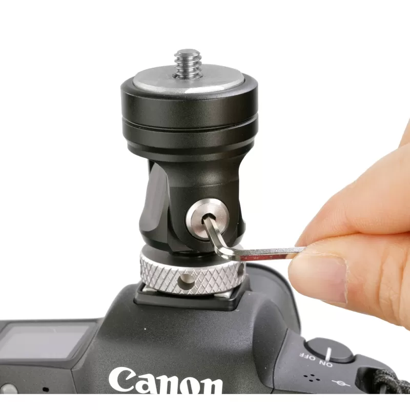 Vanguard VEO CSM DLX - Suporte de sapata fria articulada para acessórios