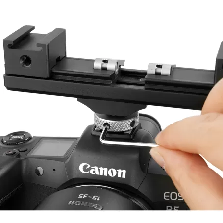 Vanguard VEO CSMM2 - Suporte de sapata fria para 2 acessórios