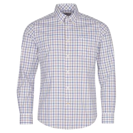 Barbour Bradwell Blue-Light Brown