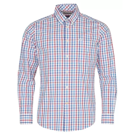 Barbour Eldon Vermelho-Azul Barbour Eldon Vermelho-Azul