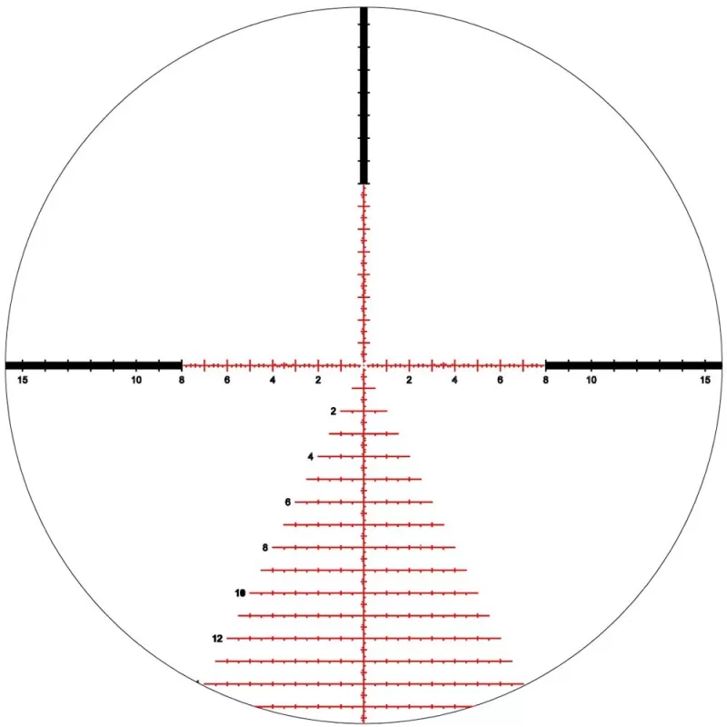 Luneta KAHLES K525i DLR - 5-25x56 CCW SKMR4 com Direita
