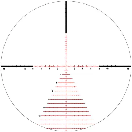 Luneta KAHLES K525i DLR - 5-25x56 CCW SKMR4 com Direita