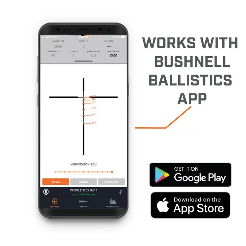 Mira de iluminação BUSHNELL Rimfire 3-9x40 Drop Zone 22