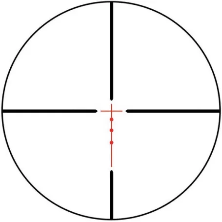 Mira de iluminação BUSHNELL Rimfire 3-9x40 Drop Zone 22