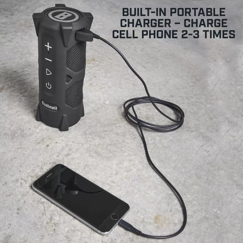 Alto-falante e carregador Bluetooth BUSHNELL Outdoorsman