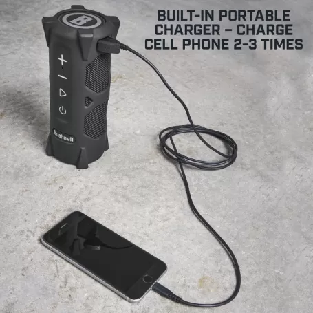 Alto-falante e carregador Bluetooth BUSHNELL Outdoorsman