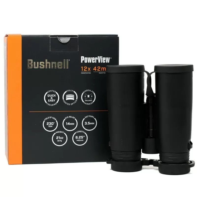 Binóculos BUSHNELL POWERVIEW 2 - 12x42