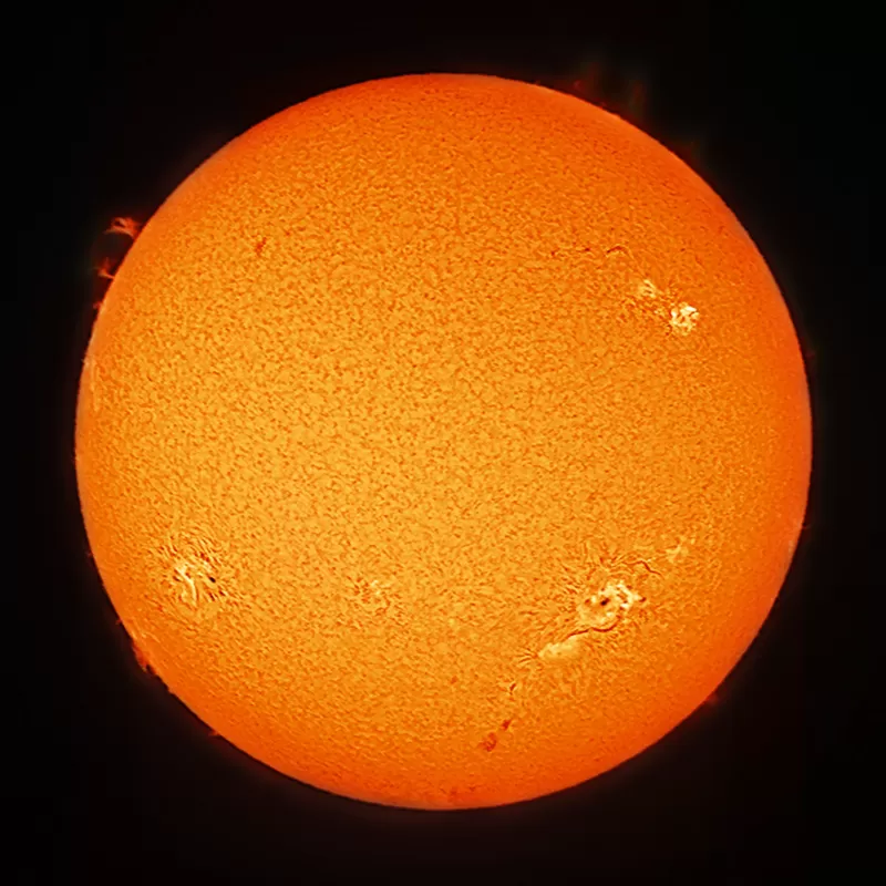 Filtro solar de pilha dupla LUNT LS50FHa H-Alfa