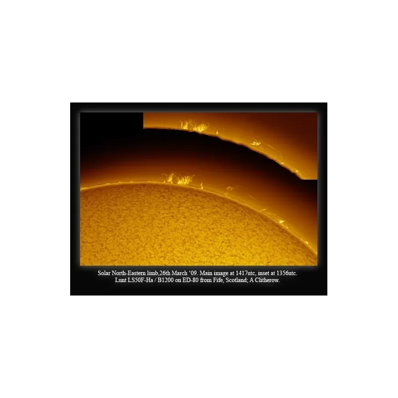 Filtro solar H-Alpha LUNT LS50FHa/B1200d2