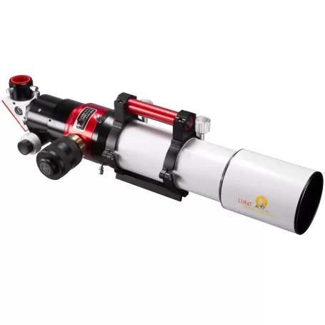 Telescópio ED multifuncional LUNT LS80MT/B1200C para observação do sol e do céu noturno Telescópio ED multifuncional LUNT LS80MT/B1200C para observação do sol e do céu noturno