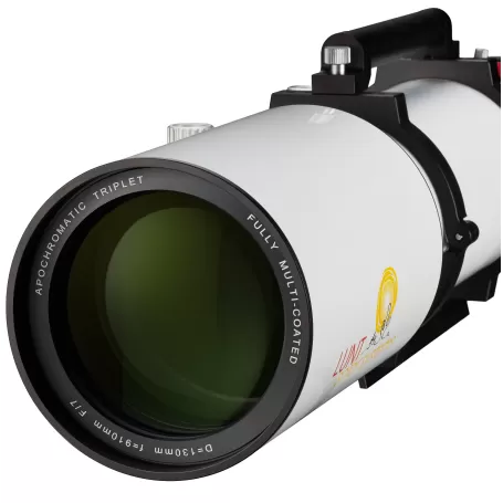 Telescópio APO multifuncional LUNT LS130MT/B1800 para sol e céu noturno