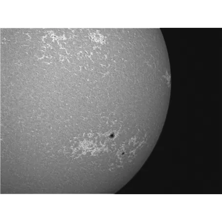 Filtro LUNT LS12CaKMDs2 ca-K no cilindro de extensão