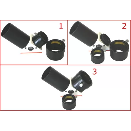 Adapter T2 thread to 2"